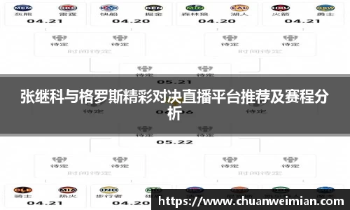 张继科与格罗斯精彩对决直播平台推荐及赛程分析